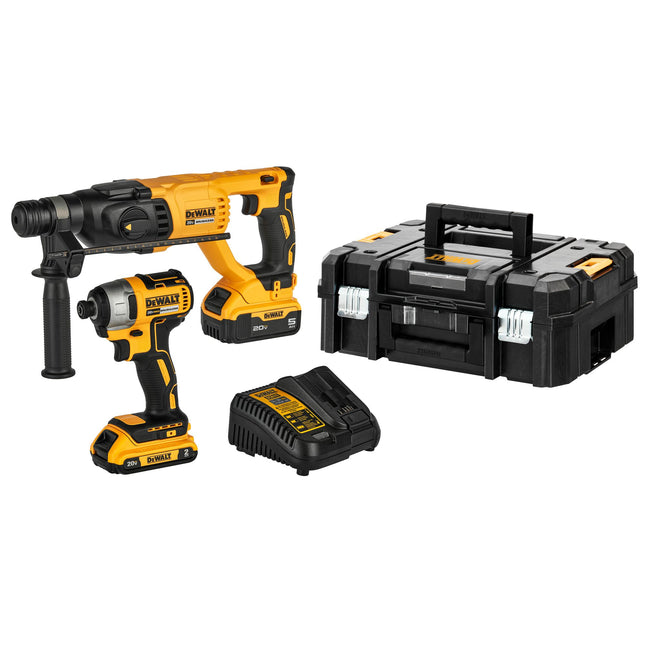 DEWALT combo kit DCK260D1P1T-B3 con maletín TSTAK