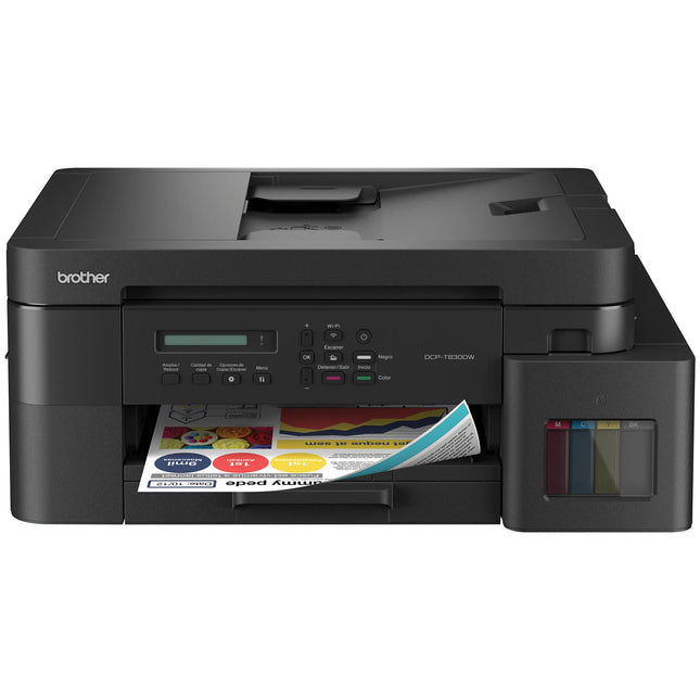Impresora Multifuncional Brother DCP-T830DW InkBenefit Tank Wi-Fi Ethernet USB 2.0 Dúplex