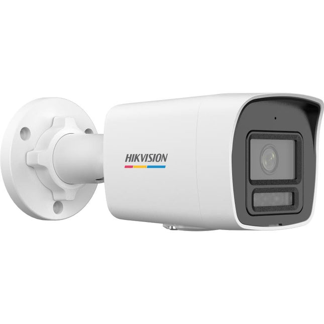 Cámara IP Hikvision DS-2CD1027G3-LIU perfil lateral mostrando soporte de montaje