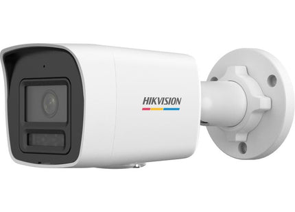 Cámara Bullet Hikvision DS-2CD1067G3-LIU vista frontal con lente 6MP y tecnología Smart Hybrid Light