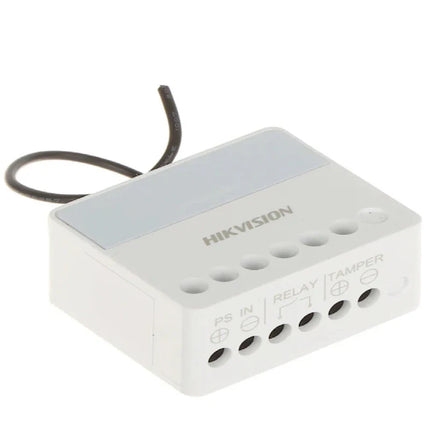 Módulo de Relé Inalámbrico Hikvision DS-PM1-O1H-WB | 433MHz | Bidireccional | AES-128