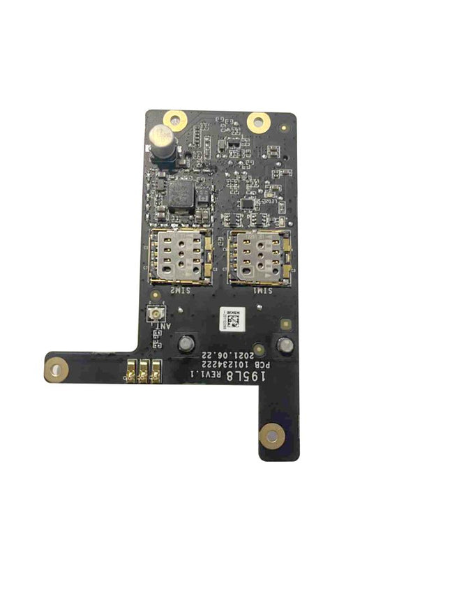 Módulo celular Hikvision DS-PM2-S(AU) vista frontal con conectores para sistema de alarma