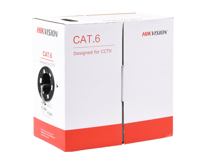 Cable UTP Cat 6 Hikvision DS-1LN6-UU | 305 mts | 0.565mm | 23AWG | 100% Cobre