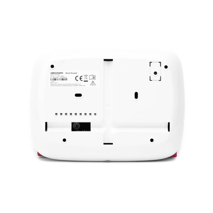 Teclado de Alarma Hikvision DS-PK-LRT | Alámbrico | Pantalla LCD | 433MHz