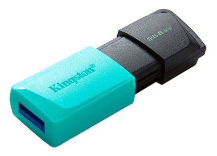 Memoria USB Kingston Exodia M | 256GB | USB 3.2 Gen 1 | Black/Teal | DTXM/256GB
