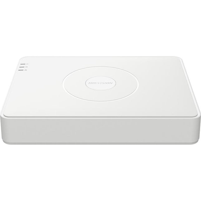 Panel trasero grabador NVR Hikvision 16 canales con conectores