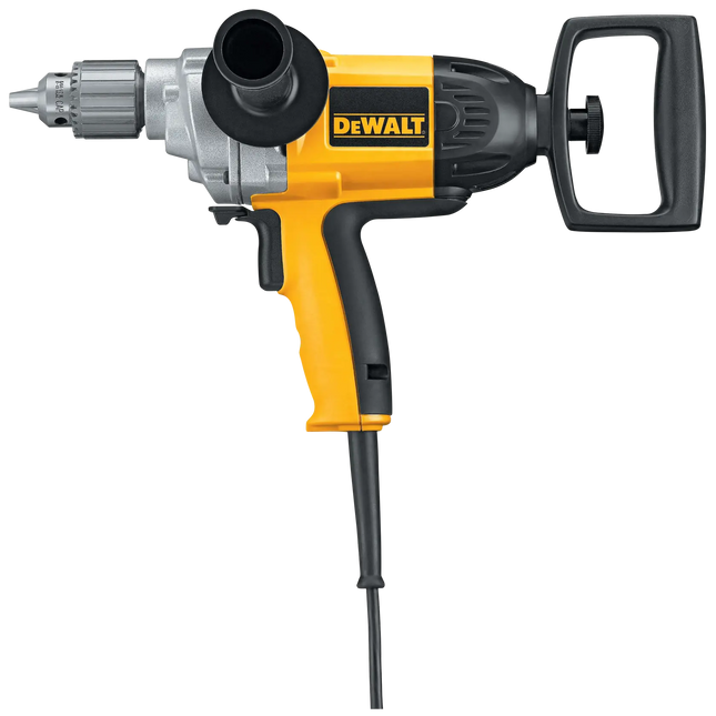 DEWALT DW130V-B3 taladro tipo espada 1/2 pulgadas 710W, vista frontal