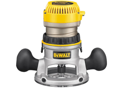 DEWALT DW616 fresadora de base fija de 1-3/4 HP amarilla y plateada