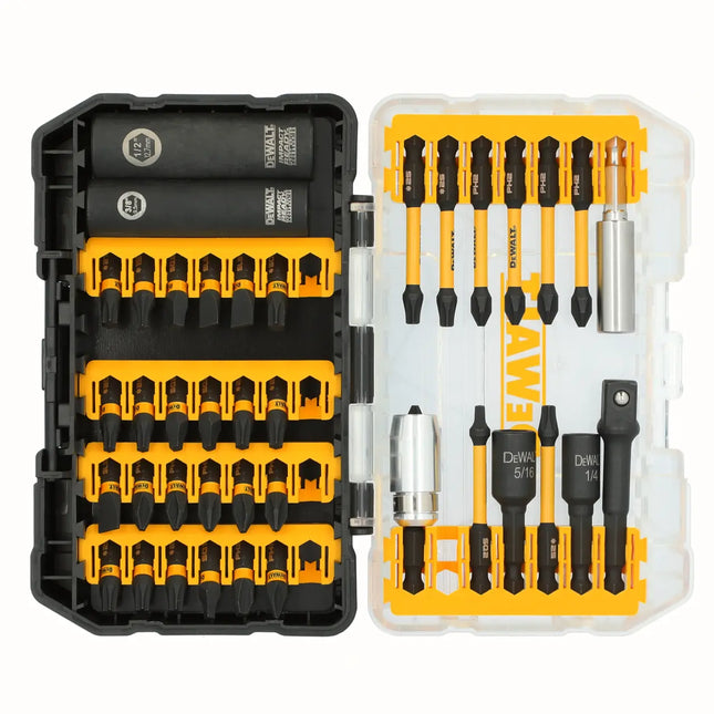 DEWALT DWANGFT40SET FLEXTORQ® Set de Puntas para Atornillar de Impacto 1/4" 40 Piezas