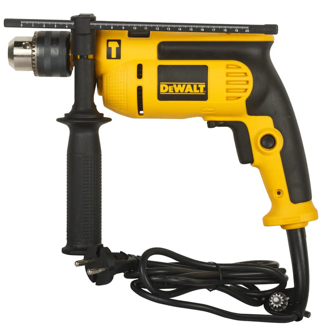 Taladro percutor DEWALT DWD024-B3 vista lateral