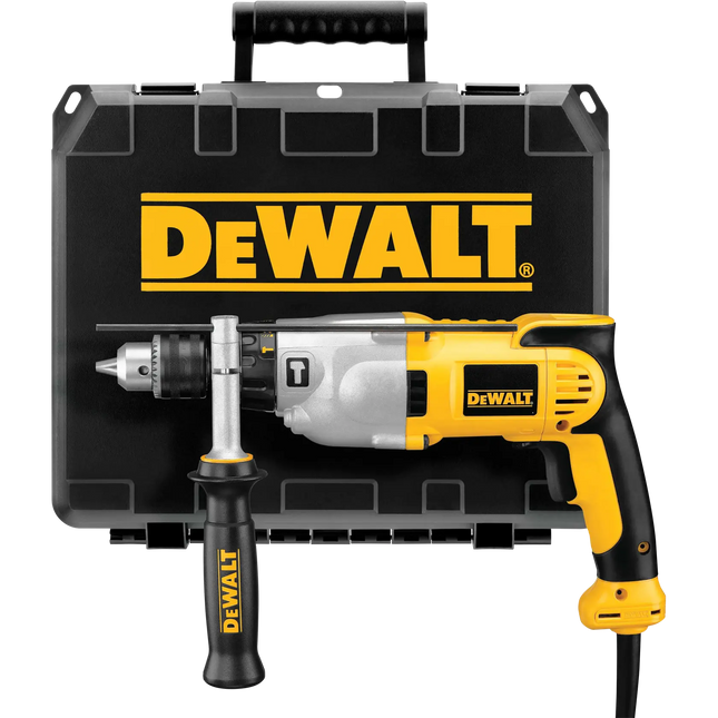 DEWALT DWD520K taladro percutor 1/2 pulgadas 10A, con maleta de transporte