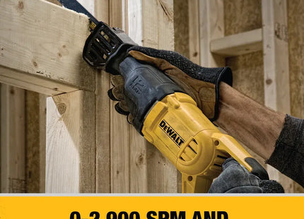 DEWALT DWE305, características: 0-2900 SPM y carrera de 1-1/8 pulgadas