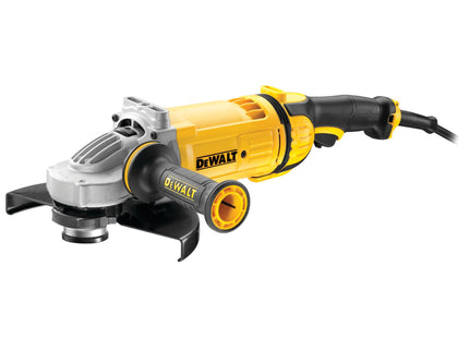 Esmeriladora angular DEWALT DWE4559-B3 de 9 pulgadas 2400W vista frontal