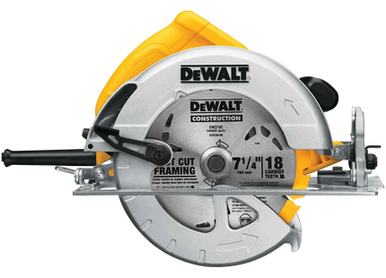 DEWALT sierra circular DWE575-B3 vista frontal