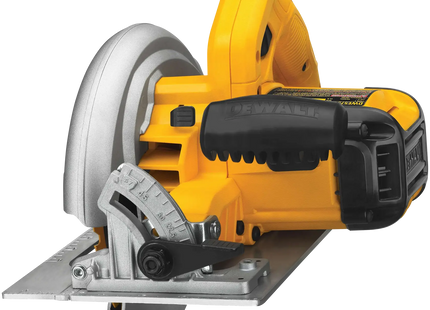 DEWALT sierra circular DWE575-B3 vista lateral