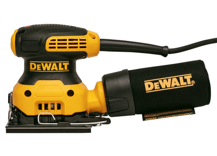 Lijadora de palma DEWALT DWE6411-B3 con bolsa de recolección de polvo