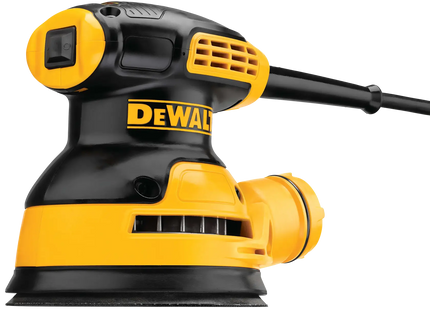 DEWALT lijadora orbital DWE6421-B3 detalle del interruptor