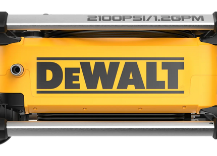 DEWALT DWPW2100 hidrolavadora, vista frontal con mangueras