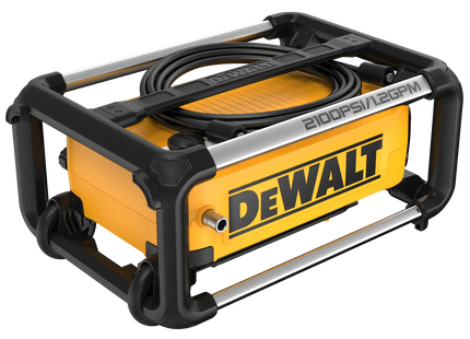 DEWALT DWPW2100 hidrolavadora, vista con manguera enrollada