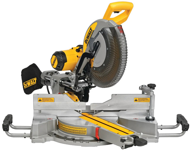 DEWALT DWS780 sierra ingleteadora 12 pulgadas deslizante, vista frontal