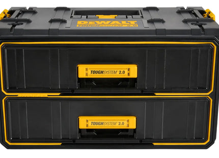 DeWalt cajonera 2 gavetas ToughSystem 2.0 DWST08320 vista frontal