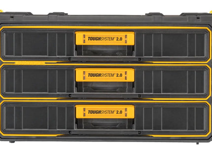 DeWalt cajonera 3 gavetas ToughSystem 2.0 DWST08330 vista frontal