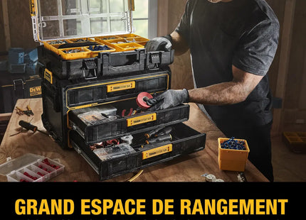 De Walt Cajonera 3 gavetas ToughSystem 2.0, DWST08330