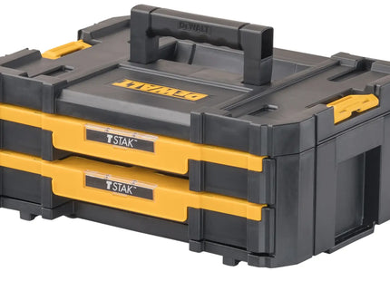 DeWalt cajonera 2 gavetas TSTAK IV DWST17804 vista frontal