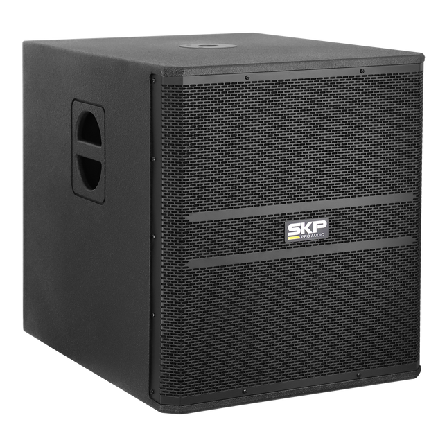 SKP DX18S subwoofer activo 18 pulgadas - vista lateral