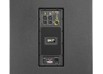 SKP DX18S subwoofer activo 18 pulgadas - panel de conexiones