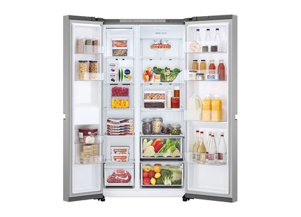 LG VS25BJNK Refrigerador Side by Side 23 pies Smart Inverter Prime Silver