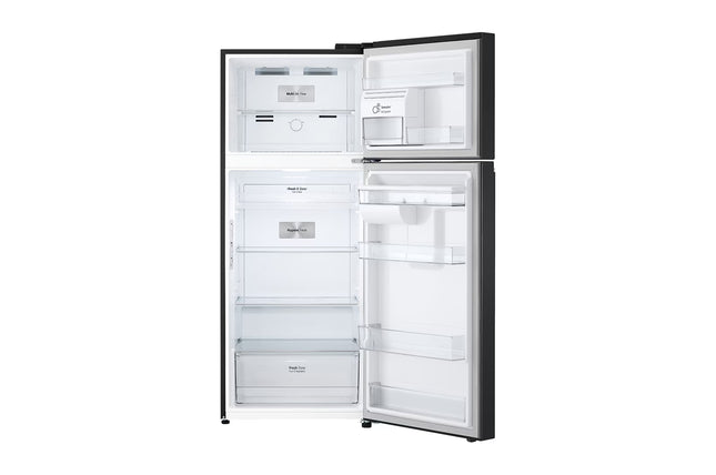 LG VT40APD Refrigeradora Top Freezer 383 L Netos / 423 L Brutos Smart Inverter y ThinQ™ Negro Mate