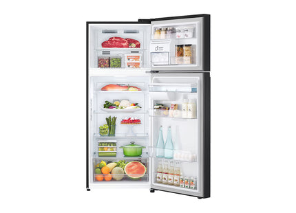 LG VT40APD Refrigeradora Top Freezer 383 L Netos / 423 L Brutos Smart Inverter y ThinQ™ Negro Mate