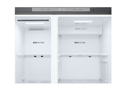 LG VS25BJNK Refrigerador Side by Side 23 pies Smart Inverter Prime Silver