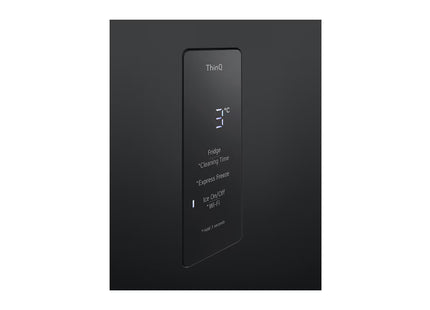 LG VT40APD Refrigeradora Top Freezer 383 L Netos / 423 L Brutos Smart Inverter y ThinQ™ Negro Mate