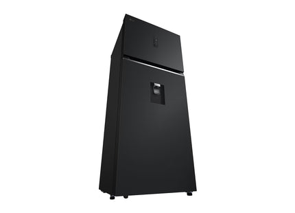 LG VT40APD Refrigeradora Top Freezer 383 L Netos / 423 L Brutos Smart Inverter y ThinQ™ Negro Mate