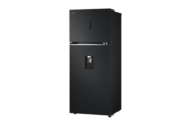 LG VT40APD Refrigeradora Top Freezer 383 L Netos / 423 L Brutos Smart Inverter y ThinQ™ Negro Mate
