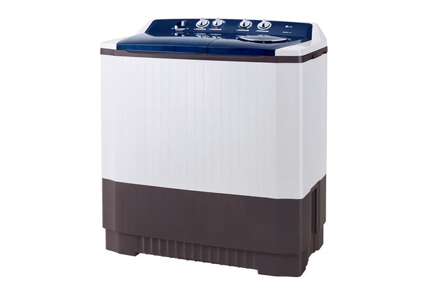 LG WP18WAR Lavadora de Doble Tina de 18 kg/10 kg con Roller Jet y Wind Jet Dry Blanca