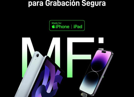 Micrófono Inalámbrico Maono WM622 PB2 | Receptor Lightning | Reducción de Ruido
