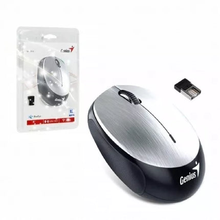 Mouse Genius NX-9000BT V2 | Inalámbrico | Bluetooth | 1200 DPI | Diseño Ambidiestro | Batería Recargable