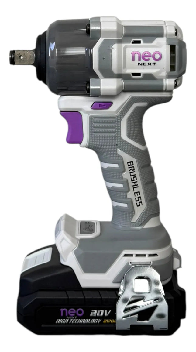 Neo Llave Impacto 20V 4Ah 950N·m, LI12650/20K2-4