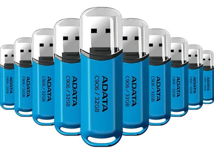Memoria USB ADATA C906 | 32GB | USB 2.0 | Azul | AC906-32G-RWB