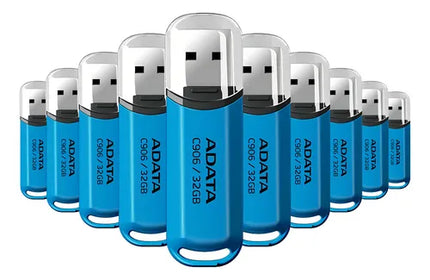 Memoria USB ADATA C906 | 32GB | USB 2.0 | Azul | AC906-32G-RWB