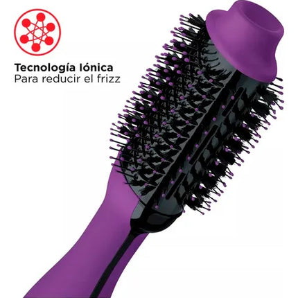 Cepillo Secador Revlon One Step Volumizer Morado | Para dar volumen y brillo en un solo paso