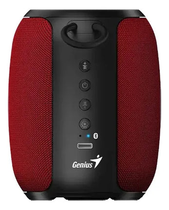 Parlante Genius SP-915BT | Bluetooth | Potencia 5W | Batería recargable | Sonido estéreo | Color Rojo