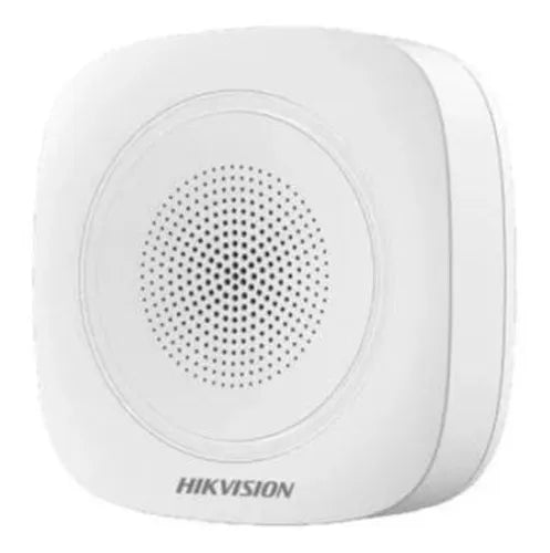 Sirena Interna Inalámbrica Hikvision DS-PS1-I-WB | 90~110dB | 1600m RF | 433MHz
