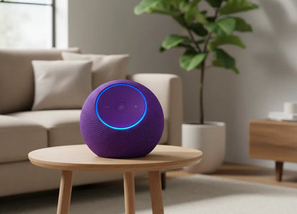 Amazon Bocina Echo Dot Max con Alexa+ Morado, 840414663176