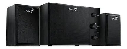 Parlante Genius SW350 2.1 | Sonido Estéreo | Subwoofer | 10W RMS | Control de Volumen