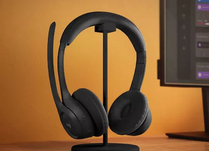 Detalle de controles y botones del headset Logitech Zone 300