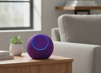Amazon Bocina Echo Dot Max con Alexa+ Morado, 840414663176